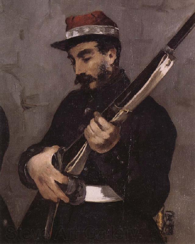 Edouard Manet Details of The Execution of Maximilian France oil painting art